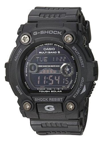 Reloj Casio G-shock Solar Atomic Rescue Gw7900b Negro