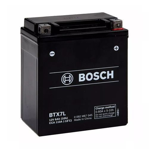 Batería Bosch Ytx7l-bs = Btx7l-bs Falcon 400 Ybr Xtz Ys Rpm