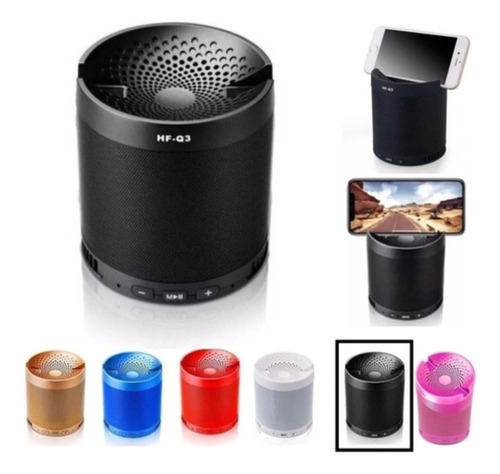 Mini Caixa Caixinha Som Portatil Hf-q3 Bluetooth Mp3