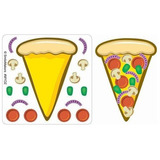 Pegatinas De Pizza Para Hacer Su Propia Comida Por Paquete