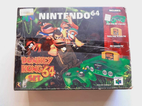 Nintendo 64 Donkey Kong 64 Set Completo 
