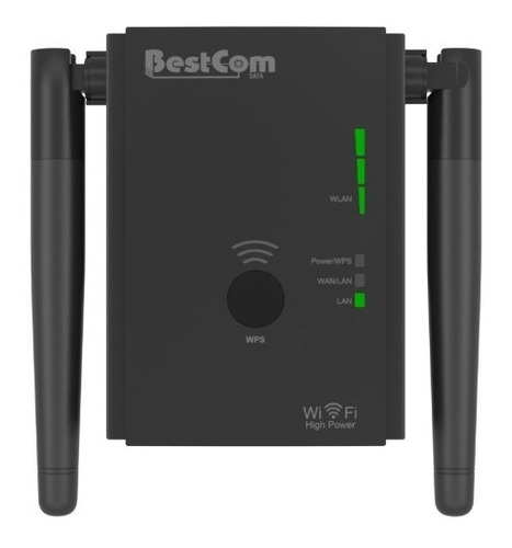 Repetidor Amplificador De Señal Wifi Rompemuros 300 Mbps