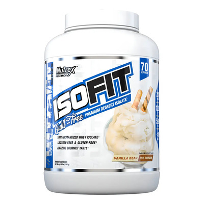 Suplemento en polvo Nutrex Research Proteínas de ISOFIT sabor vainilla bean ice cream x 1g | Envío gratis