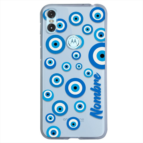 Funda Para Motorola Ojo Turco Personalizada Nombre