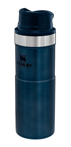 Jarro Térmico Stanley Adventure One Hand 6439a Azul De 473 M