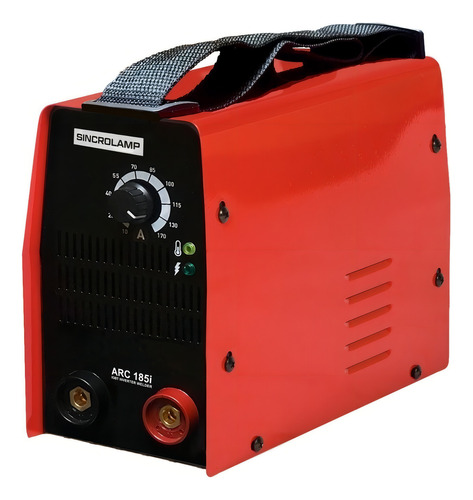 Soldadora Inverter Arc 185i Sincrolamp Color Rojo Frecuencia 50 Hz