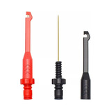 Set 2 Pincha Cable P/ Ficha Banana P/ Tester 2mm Ruhlmann