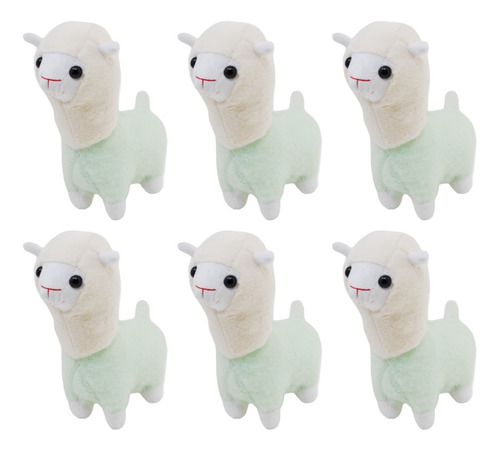 Peluches Mayoreo 6 Pzas Llama Andina Verde Ch Ranizzima