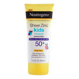 Neutrogena Sheer Zinc Kids Protetor Solar  Fps50+ 88ml Orig