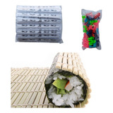 Combo C Sushi Palitos Chinos -ayuda Para Palitos-esterilla 