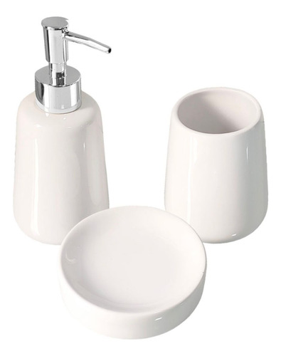 Setx3  Accesorios Para Baño Ceramica 