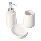 Setx3  Accesorios Para Baño Ceramica 