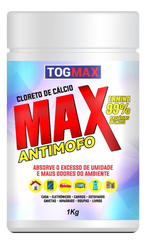 Cloreto De Cálcio 1000g  Original Em Anti- Mofo Perolas