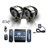 Bocinas Moto Alarma Bluetooth Hl-bm7 Con Bluethooh, Usb, Fm 