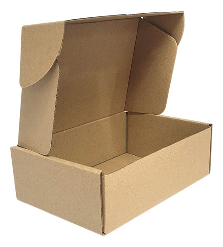 30 Cajas Carton Micro Corrugado Mercadoenvios 22 X 15 X 7 Cm