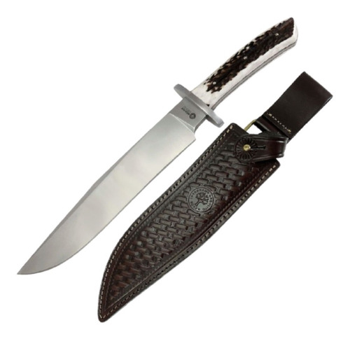 Cuchillo Boker Toro I 595h Acero N695 Hoja 23cm Vaina Cuero 