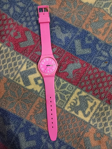 Reloj Swacht Rosa Con Números Gp128k 