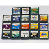 Jogos Nintendo Ds Originais - Lote 15 Jogos Loose Ler Descri