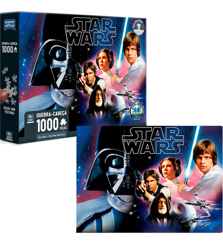 Quebra Cabeça Star Wars 1000 Pç Edição Especial Colecionador