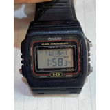 Reloj Casio Dw-260 Hombre Negro Silicona