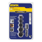 Irwin Tools Impact Performance Series - Juego De Extractor 