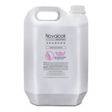 Shampoo Con Keratina Y Retinol Novalook 5 Litros Bidon Secos