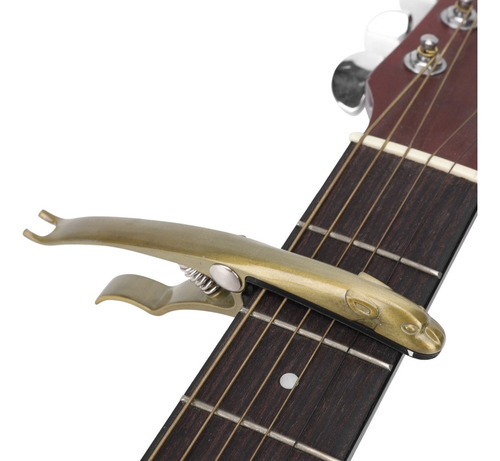 Cejilla K72 De Aleación De Zinc Para Guitarra, Color Bronce,