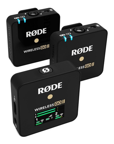 Micrófono Inalámbrico Rode Wireless Go Ii Negro