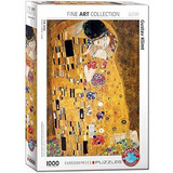 Gustav Klimt O Beijo 1000 Pea Quebracabea Por Eurograficos