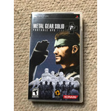 Metal Gear Solid Portable Ops Plus Psp Original E Completo