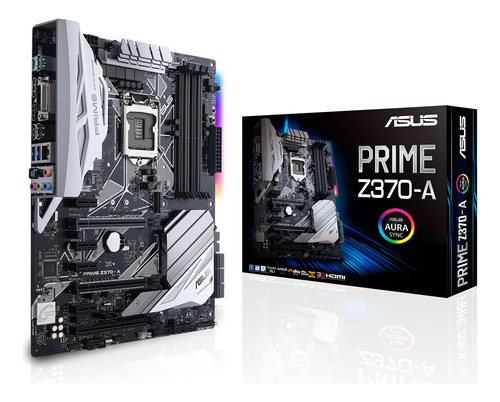 Mother Asus Prime Z370-a Rgb Socket 1151 Intel 8va Y 9na Gen