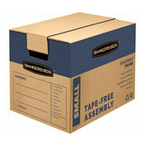 Bankers Box Smoothmove Prime Moving Boxes, Tape-free And