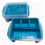 Caja Plástica Con Divisiones 20x16x8 Cm/s.o.s.cocina