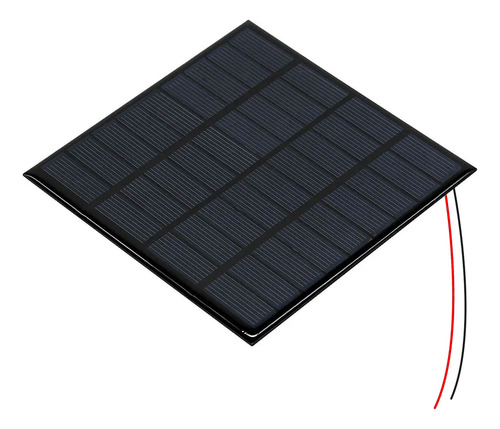 Mini Painel Placa Energia Solar 12v 0,250ma 3w Fio Soldado