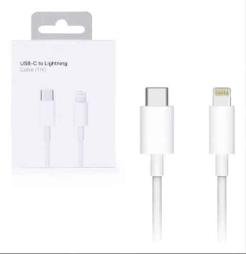 Cable Usb C Carga Rápida Para iPhone 11 12 13 14 Blanco