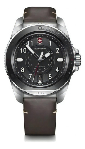 Reloj Journey 1884 Dial Negro Correa De Cuero Victorinox