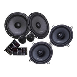 Kit Audiophonic 2 Vias Kc 6.3 6 Polegada + Coaxial Cb 525 V3