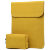 Estuche + Bolso Para Notebook 16 Pulgadas Amarillo Hyzuo 