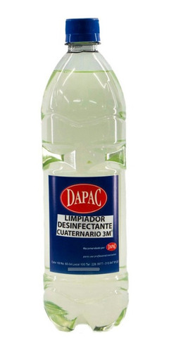 Limpiador Desinfectante Cuaternario 3m Kit 1 X 4 Lts Dapac