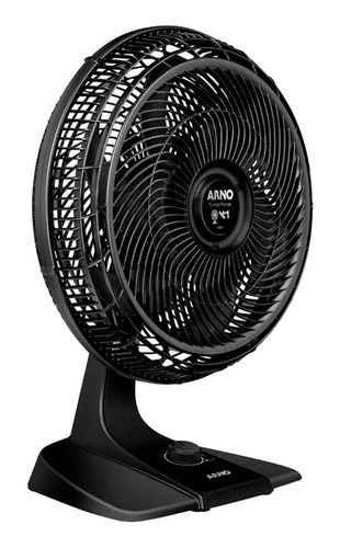 Ventilador Arno Turbo Force Vf42 Mesa E Parede Preto 6 Pás