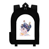 Mochila Negra Wonder Egg Priority Anime  Art050