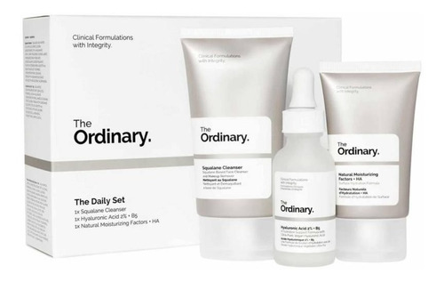 Kit Cuidado Facial: Limpiador + Serum + Crema | The Ordinary