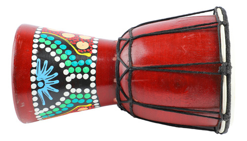 Instrumento De Percusión Djembe De Madera African Hand Drum
