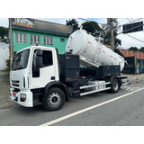 Tector 170e21 2019 Tanque Limpa Fossa Vacuo Sugador Baixo Km