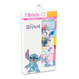 Trusas Para Niñas Lilo Stitch Disney 7 Pz Calzon Briefs *sk