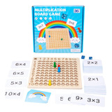 Juego De Mesa De Madera, Juguetes Educativos Montessori Math