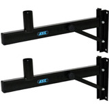 02 - Suporte Para Caixa Acustica Parede Ask Ate 45kg Ch10-pt