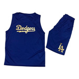 Conjunto Deportivo Short Camiseta Hombre Dodgers