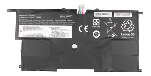 Bateria Compatible Con Lenovo Thinkpad X1 Carbon 2014