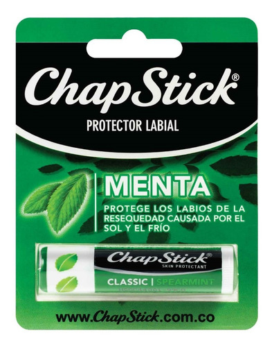 Protector Labial Chap Stick Menta - g a $4082